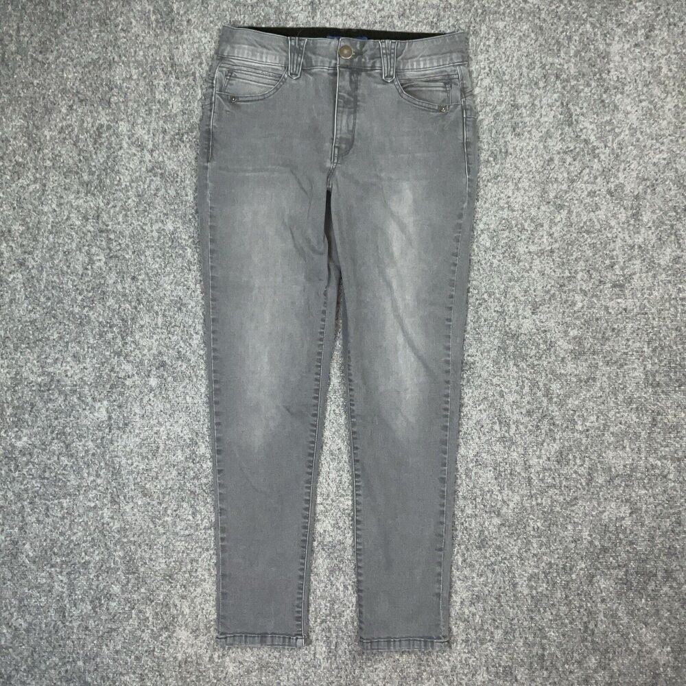 Democracy Jeans Womens Size 8 Gray Ab Solution  Ankle Skimmer
